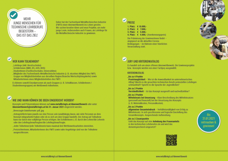 WKO-Metallindustrie-Ideenwettbewerb-Folder-Teilnahmebedingungen